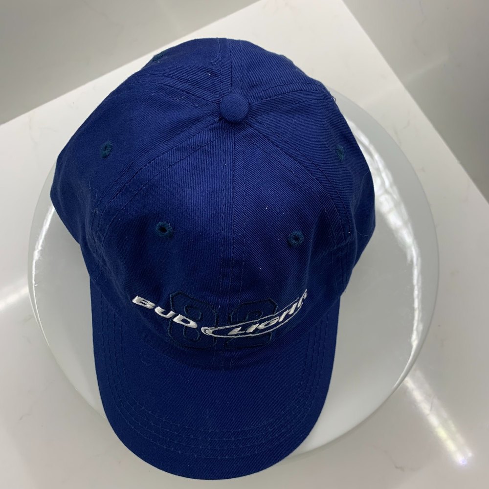 Budweiser 2008 Bud Light Blue #82 hat